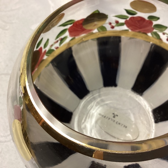 Mackenzie Childs MEDIUM ROSES. N STRIPES - Picture 2 of 8